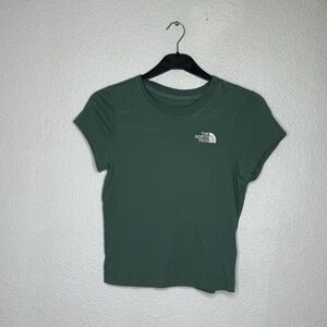 The North Face Women's Green T-Shirt Size Sm